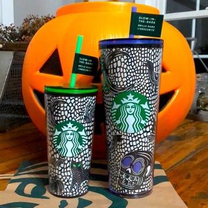 Starbucks Glow in the Dark Tumbler Set!
